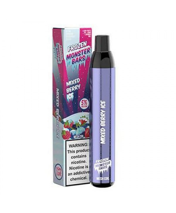 Monster Bars Frozen Mixed Berry Ice Disposable Vape Pen