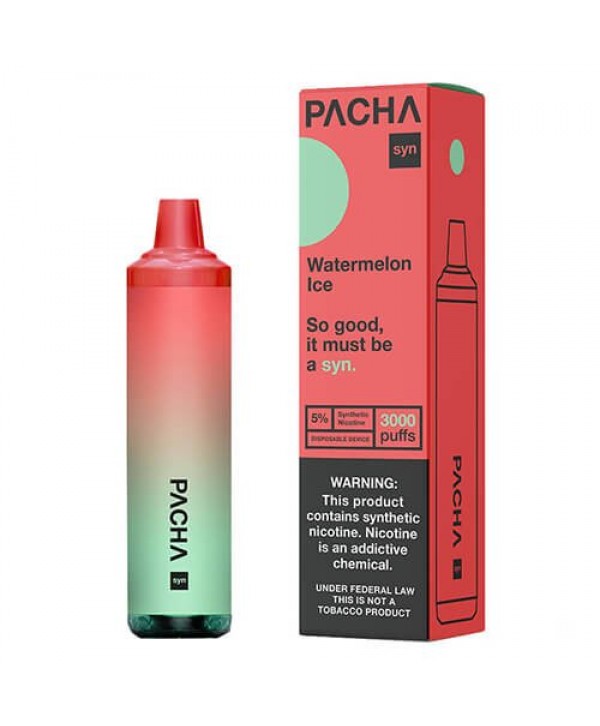 Pachamama SYNthetic 3K Watermelon Ice Disposable Vape Pen