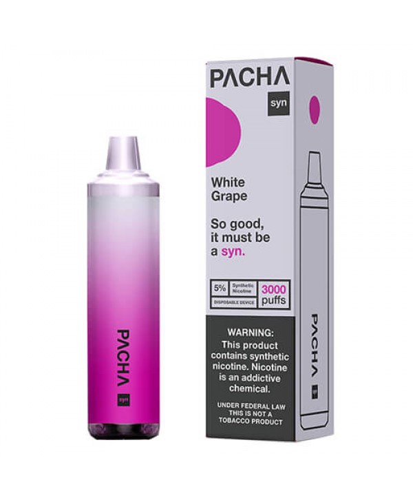 Pachamama SYNthetic 3K White Grape Disposable Vape Pen