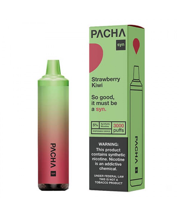 Pachamama SYNthetic 3K Strawberry Kiwi Disposable Vape Pen