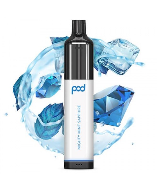 Pod Juice Pod 3500 Mighty Mint Sapphire Disposable Vape Pen