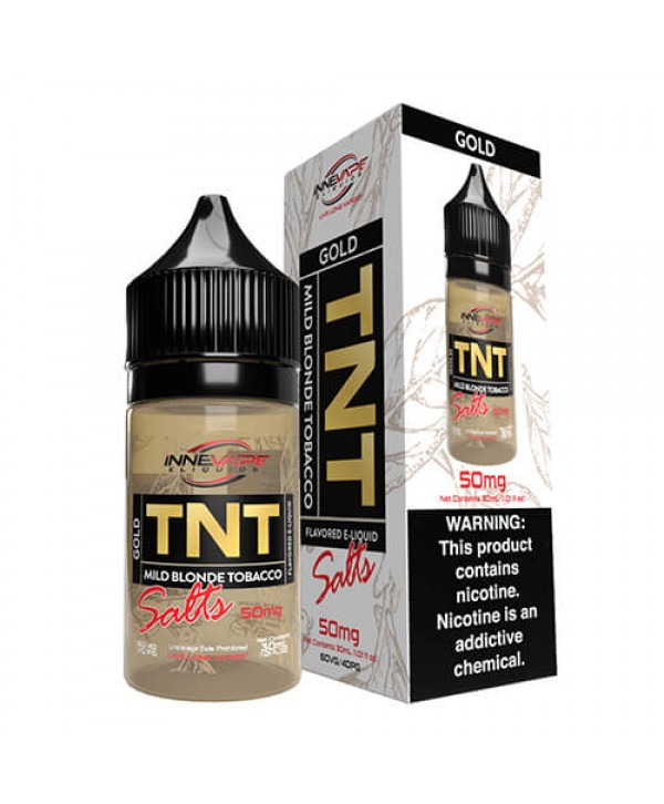 Innevape Tobacco-Free Salt TNT (The Next Tobacco) Gold Menthol eJuice