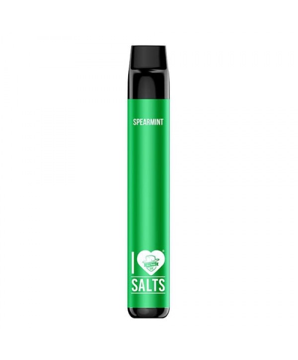 I Love Salts Synthetic Spearmint Disposable Vape Pen