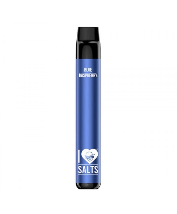 I Love Salts Synthetic Blue Raspberry Disposable Vape Pen