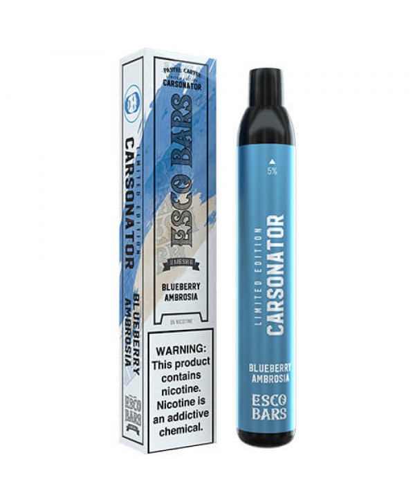 Esco Bars Mesh x Carsonator Blueberry Ambrosia Disposable Vape Pen