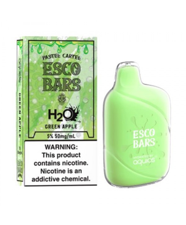 Esco Bars H2O 6000 Green Apple Disposable Vape Pen