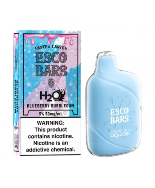 Esco Bars H2O 6000 Blueberry Bubblegum Disposable Vape Pen