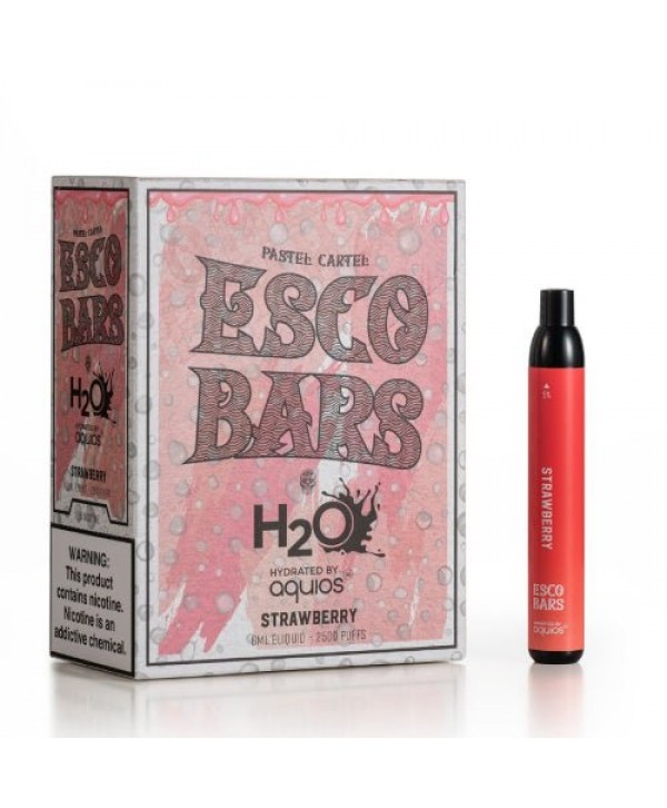 Esco Bars H2O 2500 Strawberry Disposable Vape Pen