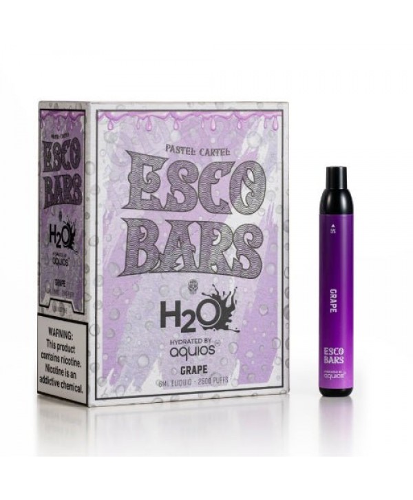 Esco Bars H2O 2500 Grape Disposable Vape Pen