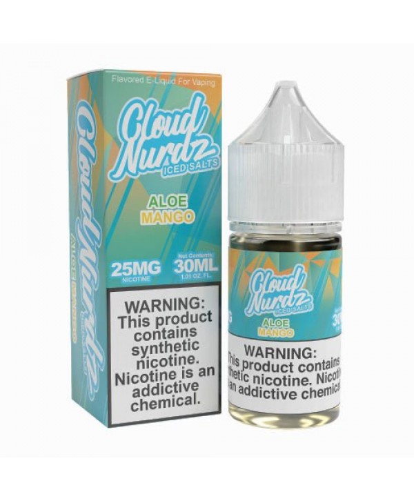 Cloud Nurdz Salts Aloe Mango ICED eJuice