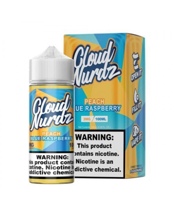 Cloud Nurdz Peach Blue Razz Ejuice