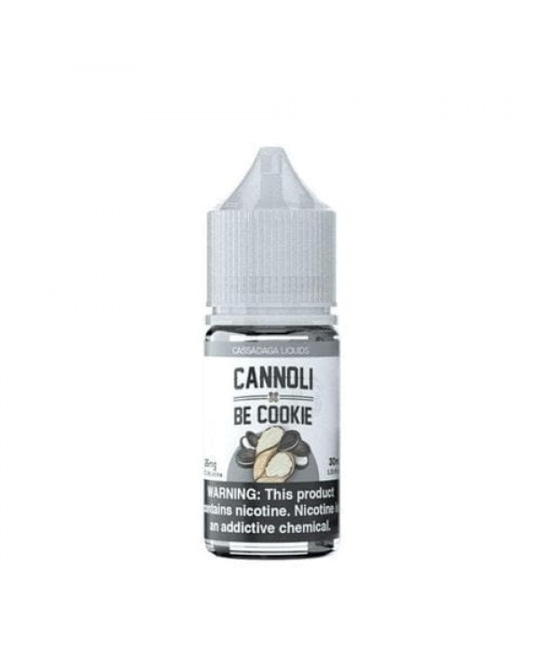 Cassadaga Liquids Salt Cannoli Be Cookies eJuice