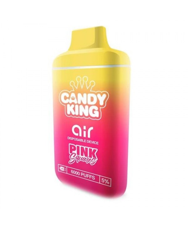 Candy King Air Synthetic Pink Squares Disposable Vape Pen