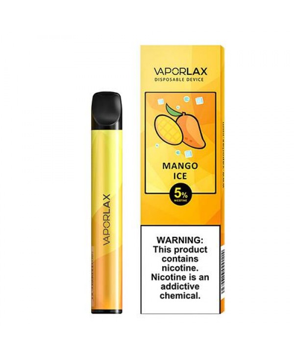 VaporLAX Mate Mango Ice Disposable Vape Pen