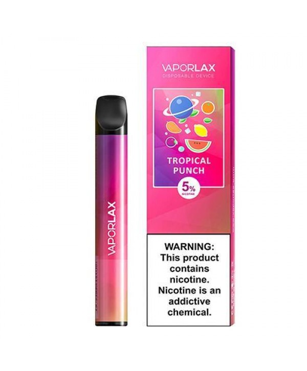 VaporLAX Mate Tropical Punch Disposable Vape Pen