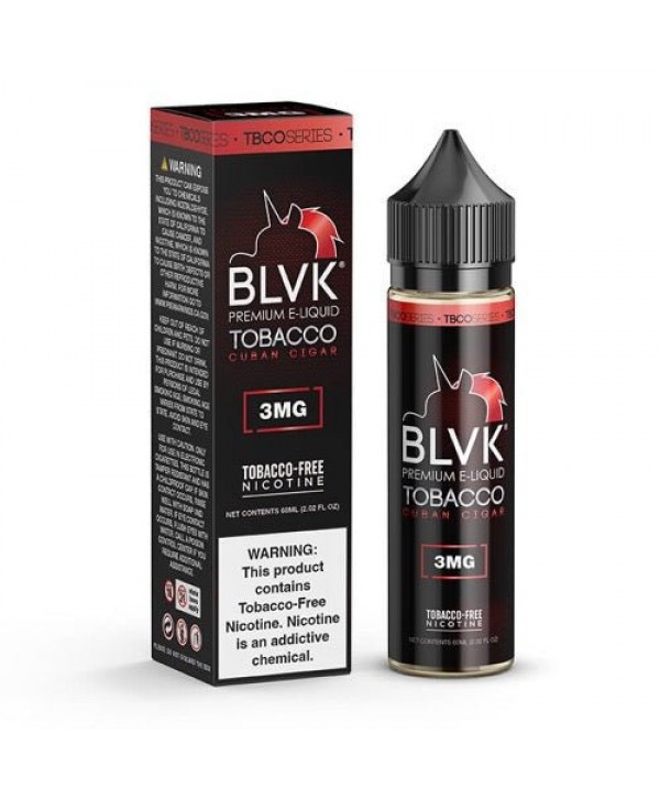 BLVK TBCO Tobacco Cuban Cigar eJuice