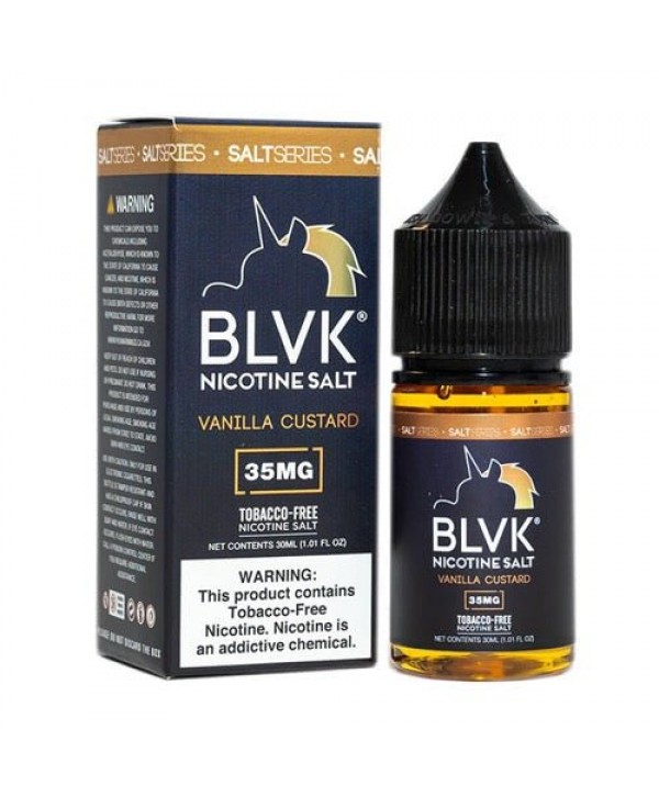 BLVK Salt Vanilla Custard eJuice