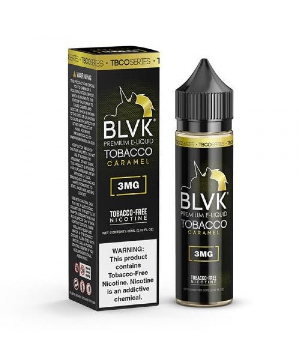 BLVK TBCO Tobacco Caramel eJuice