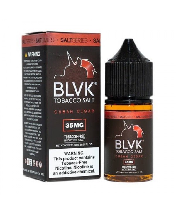 BLVK Salt Tobacco Cuban Cigar eJuice