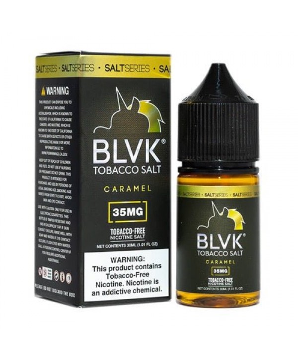 BLVK Salt Tobacco Caramel eJuice