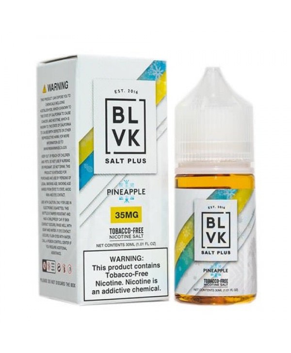 BLVK Salt Plus Pineapple Ice eJuice