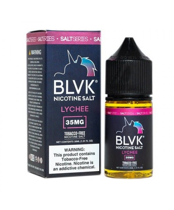 BLVK Salt Lychee eJuice