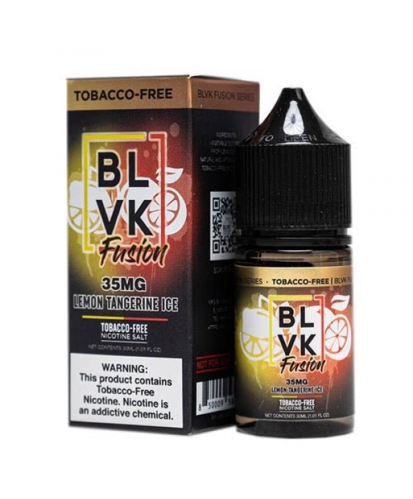 BLVK Fusion Salts Lemon Tangerine Ice eJuice