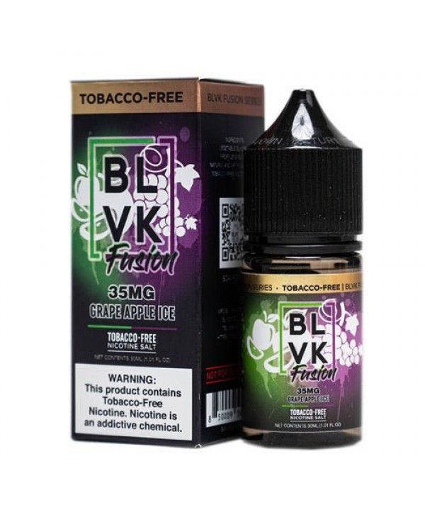 BLVK Fusion Salts Grape Apple Ice eJuice