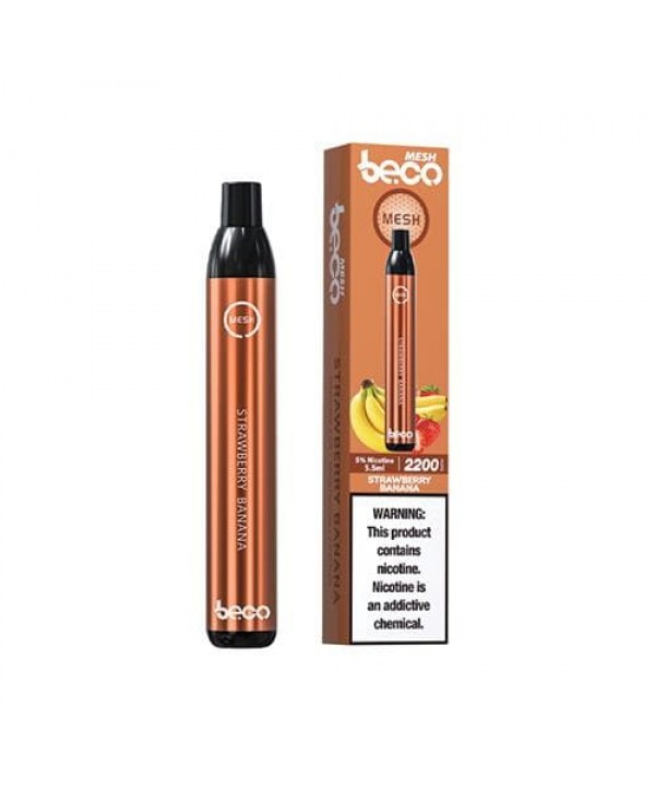 Vaptio Beco Mesh Strawberry Banana Disposable Vape Pen