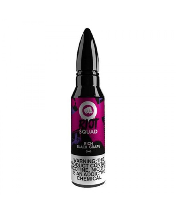 Riot Squad Rich Black Grape eJuice