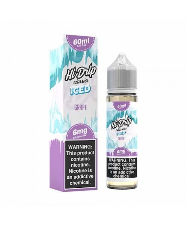 Hi-Drip Classics Grape Iced Eliquid