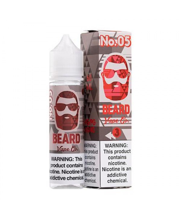 Beard Vape No. 05 Strawberry Cheesecake eJuice