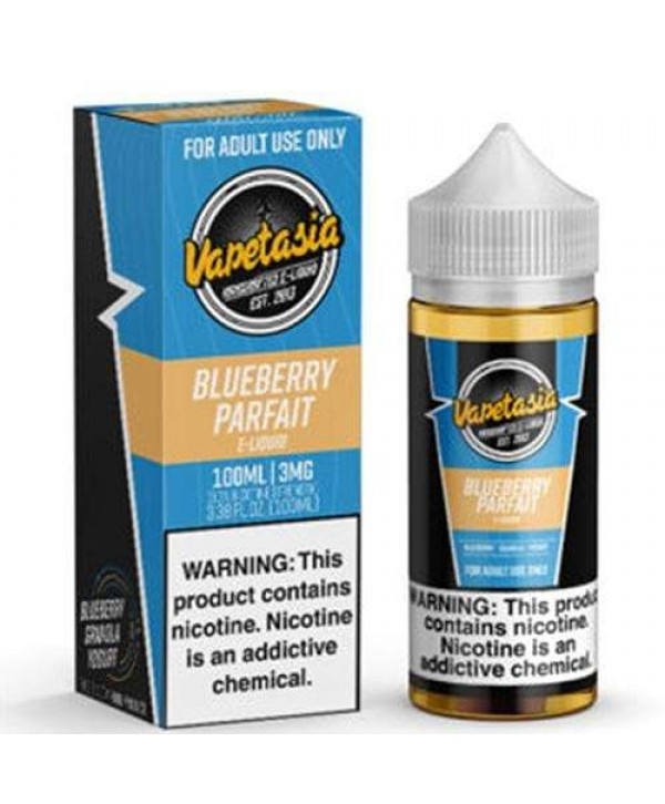 Vapetasia Blueberry Parfait eJuice