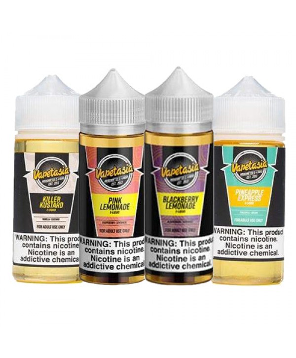 Vapetasia Killer Kustard 4 Pack Bundle