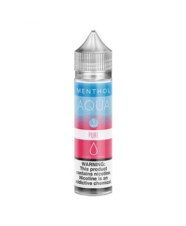 Aqua Synthetic Pure Menthol eJuice