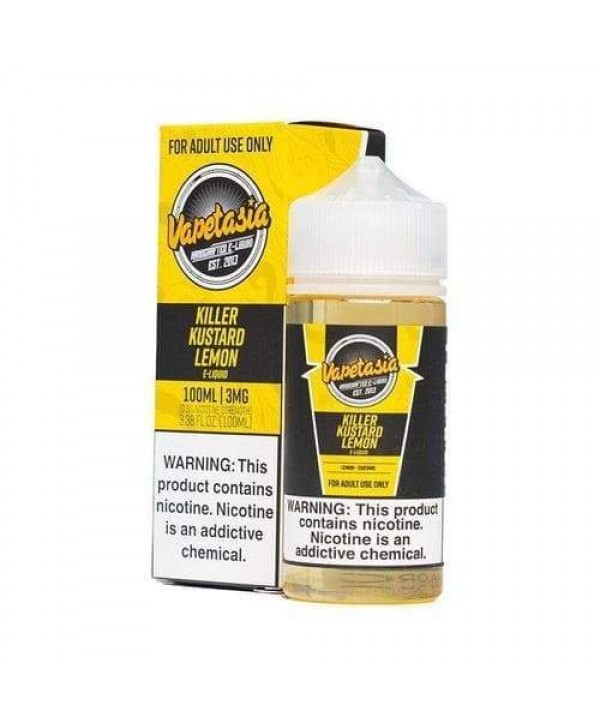 Vapetasia Killer Kustard Lemon eJuice