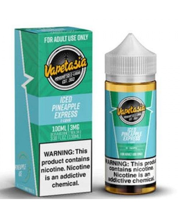 Vapetasia Iced Pineapple Express eJuice