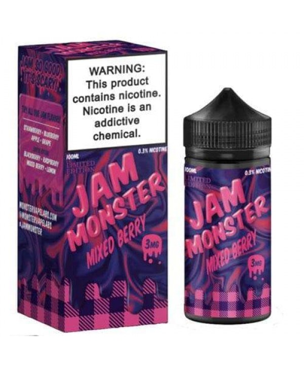 Jam Monster Mixed Berry eJuice