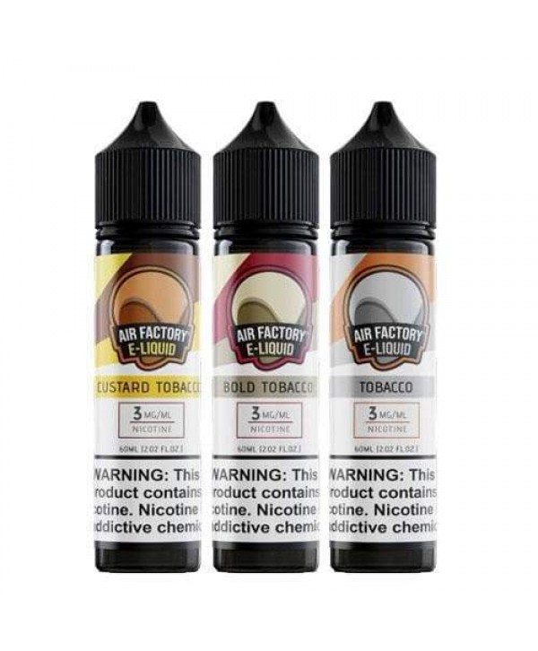 Air Factory Tobacco Flavor eJuice Bundle