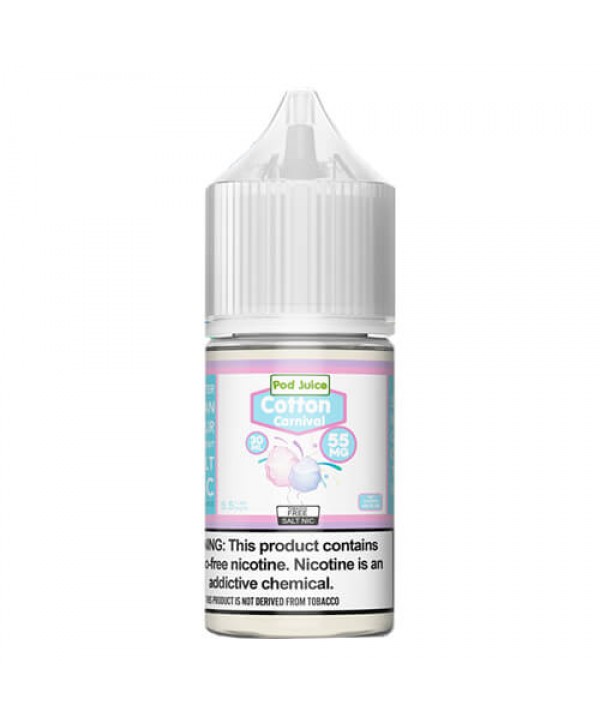 Pod Juice Synthetic Salts Cotton Carnival eJuice