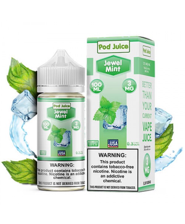 Pod Juice Synthetic Jewel Mint eJuice