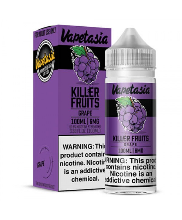 Vapetasia Killer Fruits NTN Grape eJuice