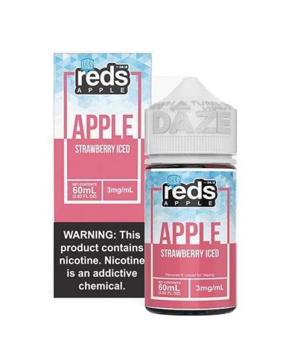 Reds Apple Strawberry Iced eJuice