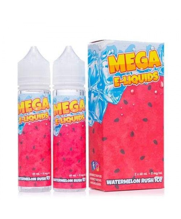Mega Watermelon Rush Ice Twin Pack eJuice