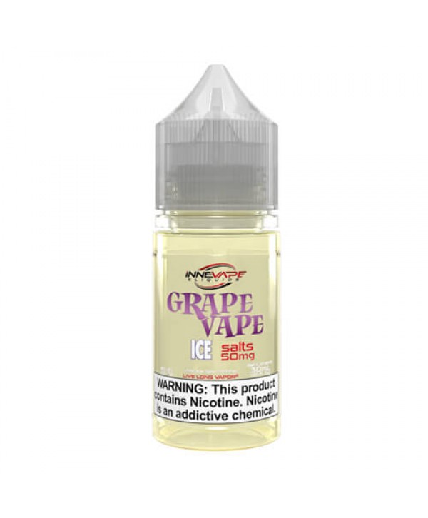 Innevape eLiquids Tobacco-Free Salt Grapevape Ice eJuice