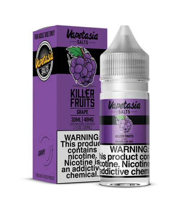 Vapetasia Killer Fruits NTN SALTS Grape eJuice