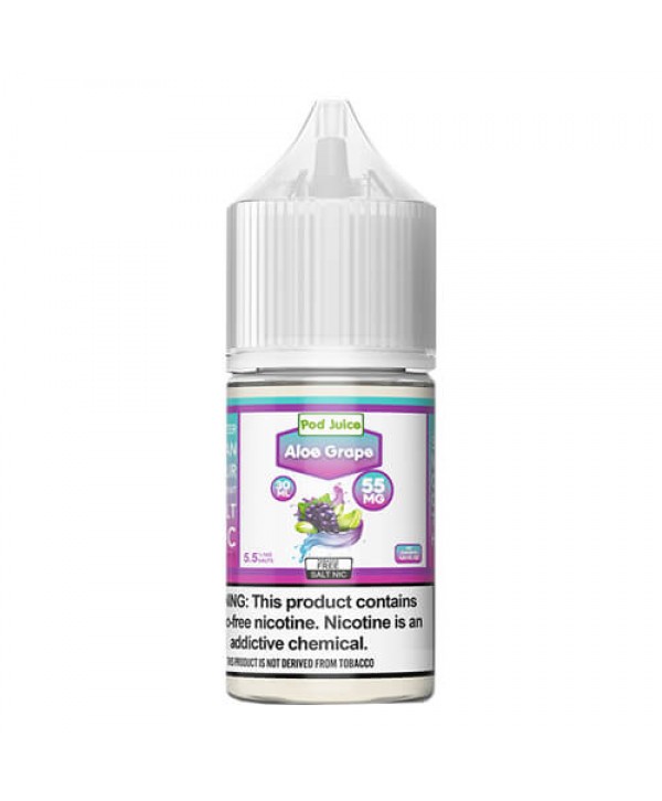 Pod Juice Synthetic Salts Aloe Grape eJuice