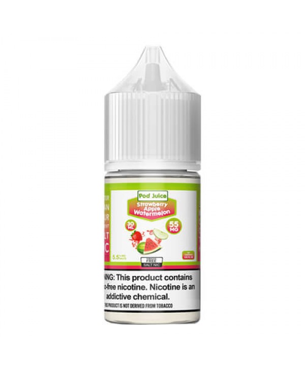 Pod Juice Synthetic Salts Strawberry Apple Watermelon eJuice