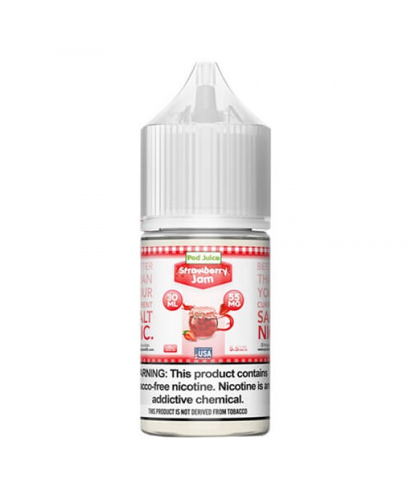 Pod Juice Synthetic Salts Strawberry Jam eJuice