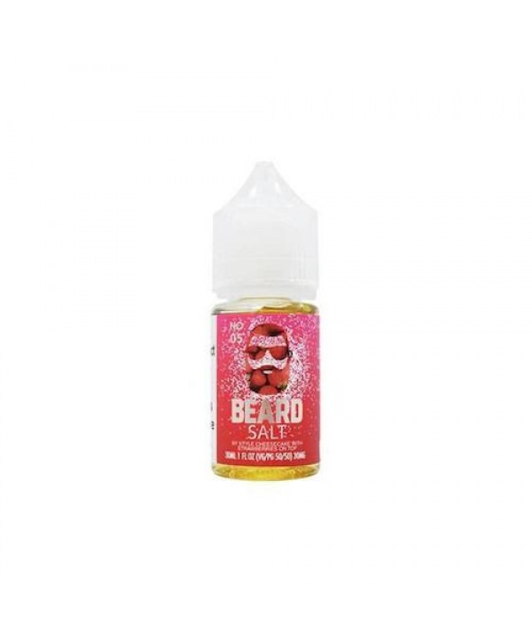 Beard Vape Salts No. 05 Strawberry Cheesecake eJuice